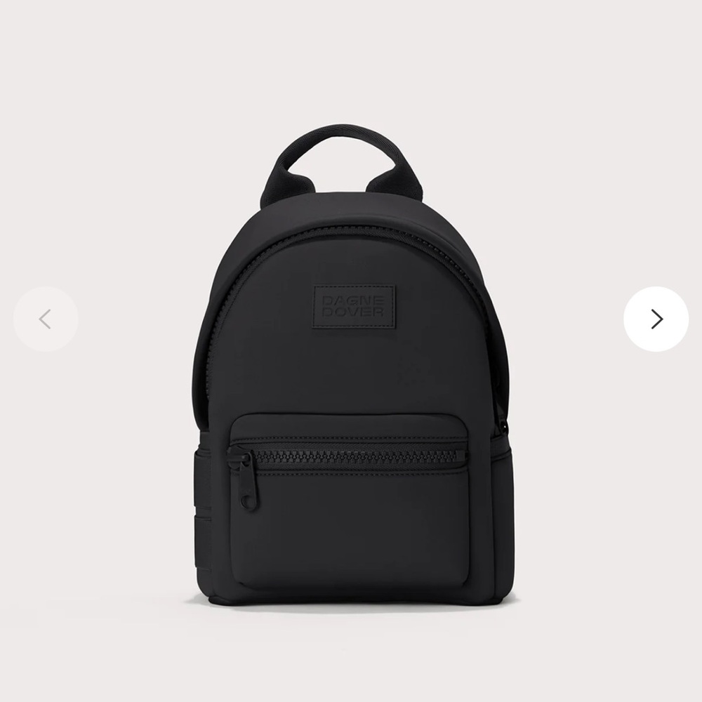 Dagne Dover Small Dakota Neoprene Backpack in color Onyx